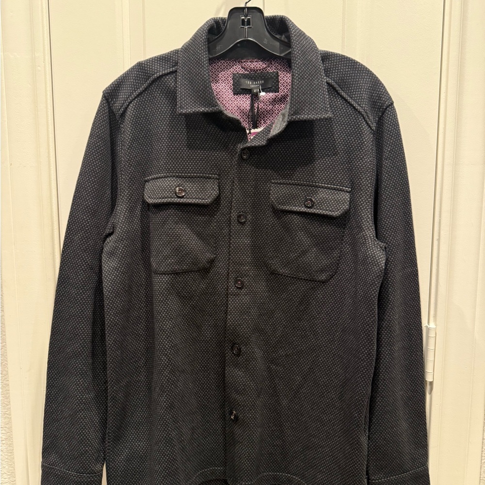 Ted Baker Black Shirt Jacket